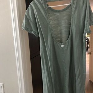 RVCA Scoop back dress